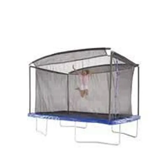 BOXED SPORTSPOWER 12 × 8ft RECTANGULAR TRAMPOLINE (2 BOXES)