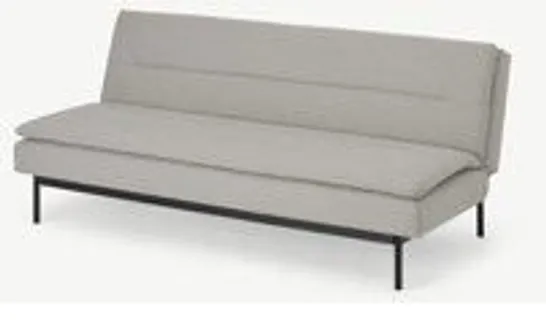 BRAND NEW BOXED MADE.COM STEFAN CLICK CLACK SOFA BED, OSLO GREY WEAVE (1 BOX)