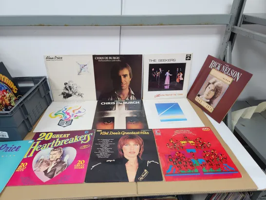 A COLLECTION OF VINYL RECORD LPs ETC