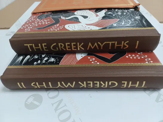 ROBERT GRAVES THE GREEK MYTHS FOLIO SOCIETY 2-BOOK SET