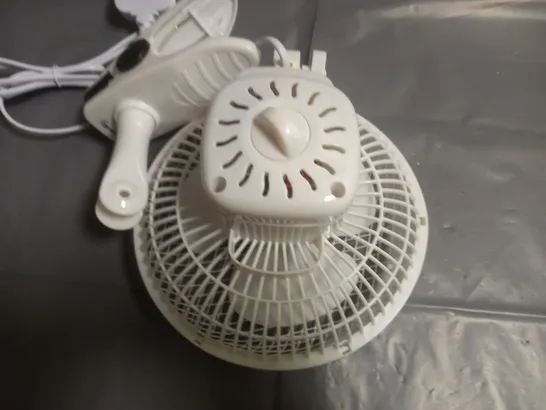 6" CLIP FAN - WHITE