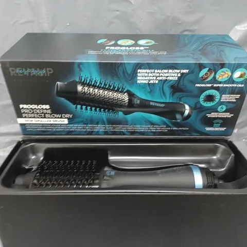 BOXED REVAMP PROGLOSS PERFECT BLOW DRY VOLUME & SHINE AIR STYLER