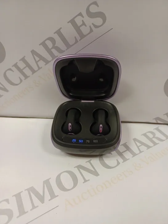 BOXED JX80 WIRELESS BLUETOOTH HEADPHONES IN PURPLE 