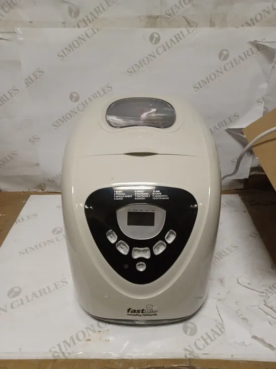 MORPHY RICHARDS FASTBAKE BREADMAKER