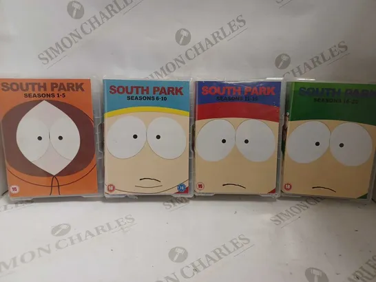 COMPLETE SET OF SOUTH PARK DVDS SEASON 1-20