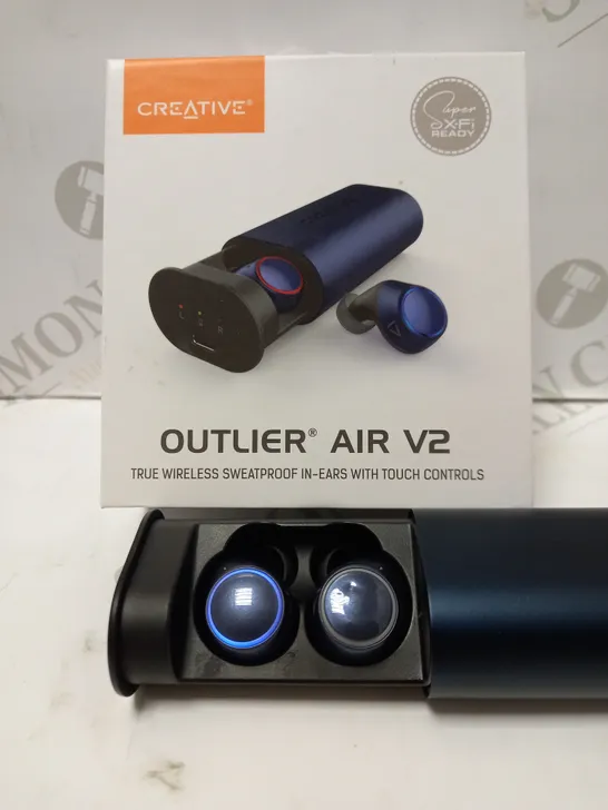 CREATIVE OUTLIER AIR V2 TRUE WIRELESS BLUETOOTH SWEATPROOF IN-EAR HEADPHONES