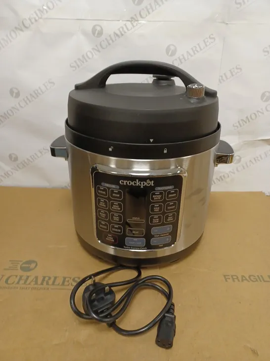 CROCKPOT TURBO EXPRESS PRESSURE MULTICOOKER