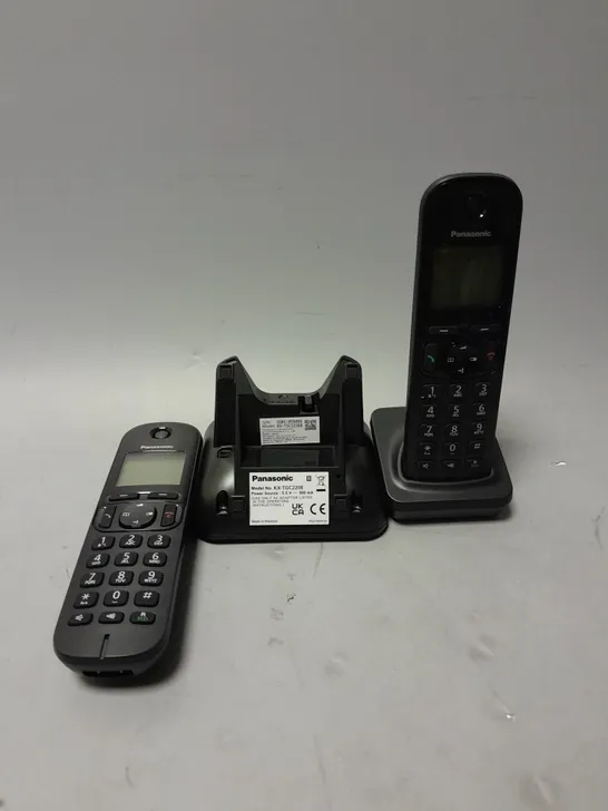 BOXED PANASONIC KX-TGC222 DIGITAL CORDLESS ANSWERING SYSTEM 