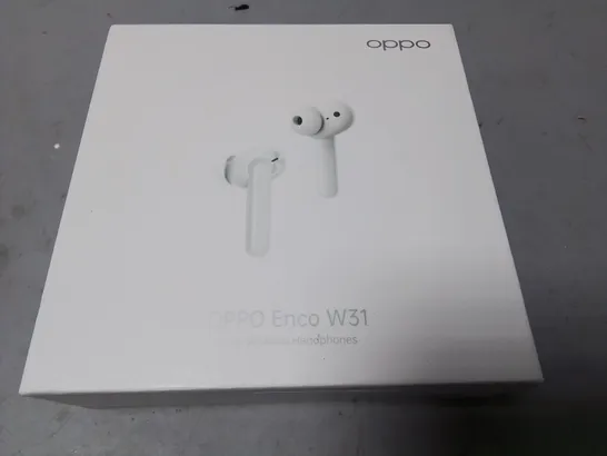 BOXED OPPO ENCO W31 TRUE WIRELESS HEADPHONES