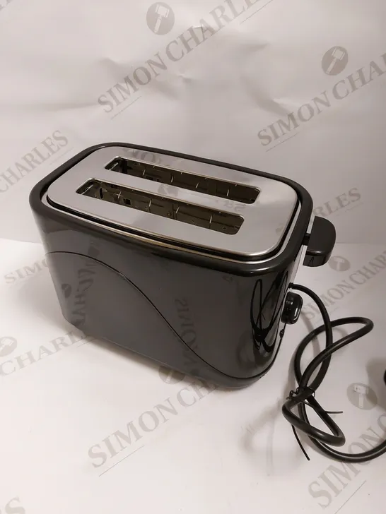 VOCHE 2 SLIVE TOASTER - BLACK 