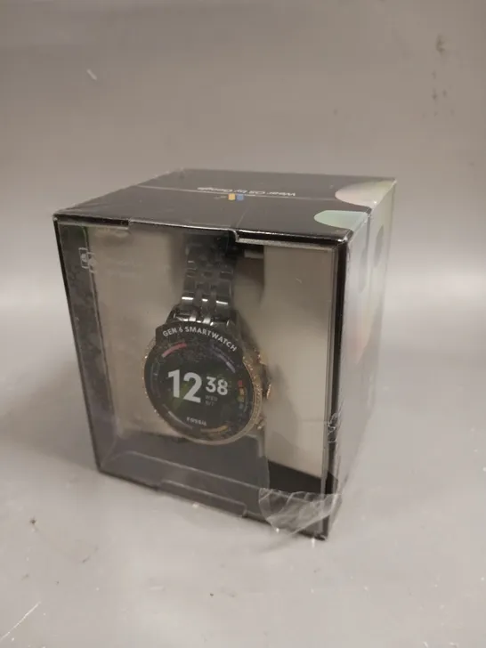 BOXED SEALED FOSSIL GEN 6 SMARTWATCH 