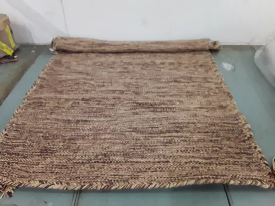 BRAND NEW PACO HOME KILIM BROWN RUG 60 X 110CM