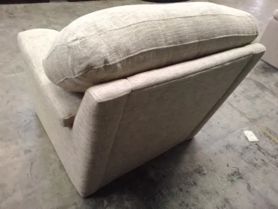 LARGE ARMCHAIR - CREAM FABRIC