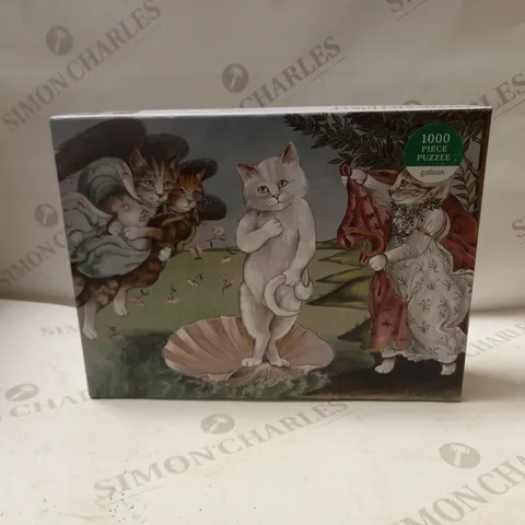 MEOWSTERPIECE OF WESTERN ART 1000 PIECE PUZZLE 