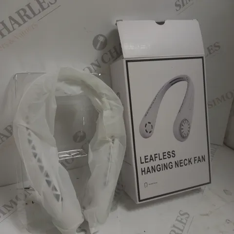 BOXED LEAFLESS HANGING NECK FAN