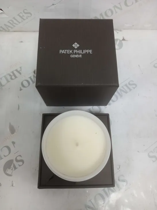 PATEK PHILIPPE GENEVE SCENTED CANDLE