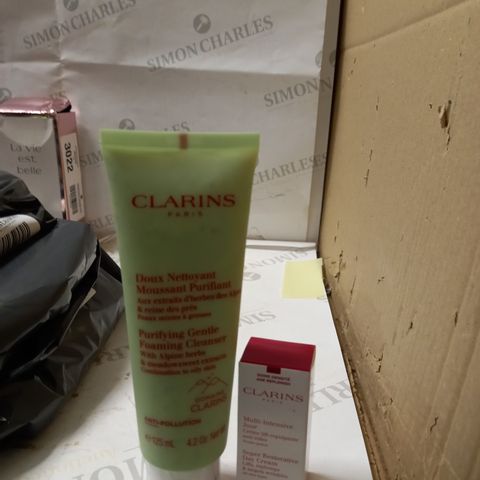 LOT OF 2 CLARINS SKINCARE PRODUCTS