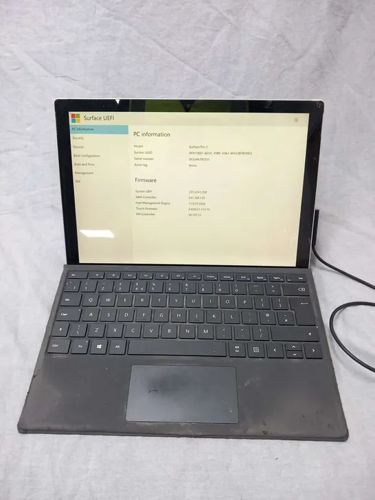 MICROSOFT SURFACE PRO 6 256GB