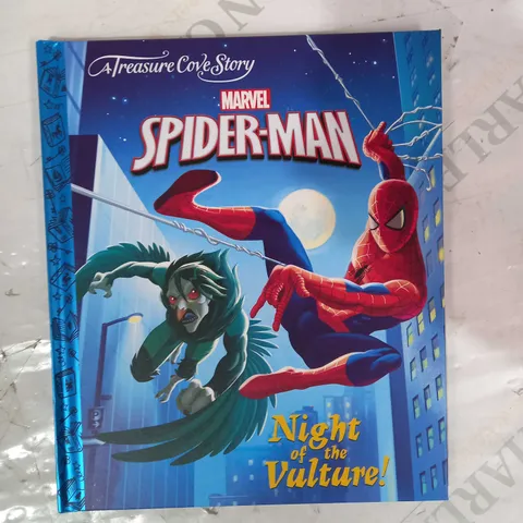 LOT OF APPROXIMATELY 10 X A TREASURE COVE STORY - MARVEL SPIDER-MAN NIGHT OF THE VULTURE BOOKS