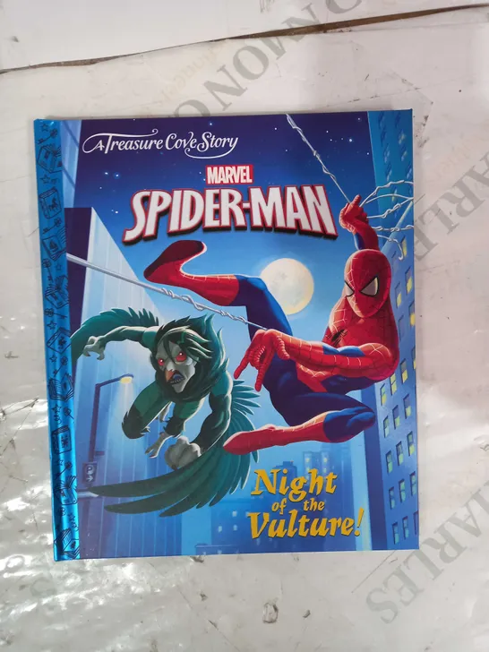 LOT OF APPROXIMATELY 10 X A TREASURE COVE STORY - MARVEL SPIDER-MAN NIGHT OF THE VULTURE BOOKS