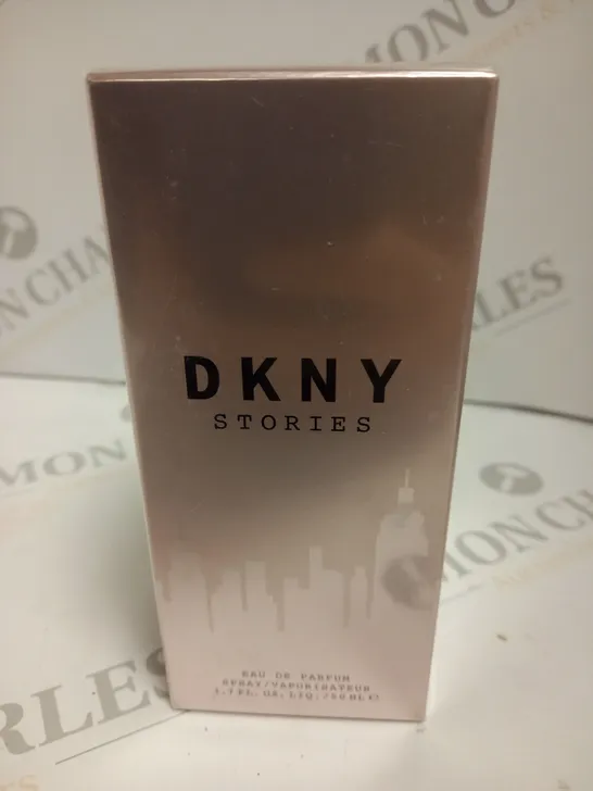 BOXED AND SEALED DKNY STORIES EAU DE PARFUM 50ML