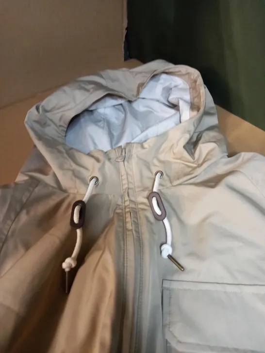 LANDS END RAINCOAT IN KHAKI - UK XXL