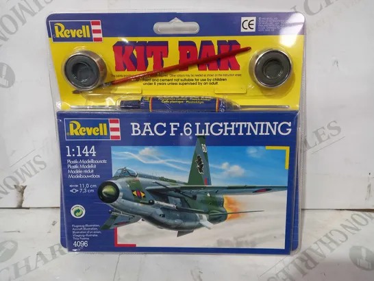 REVELL 1:144 PLASTIC MODEL KIT - BAC F.6 LIGHTNING