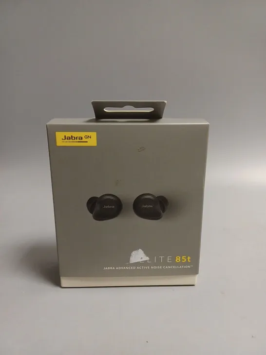 SEALED ABRA ELITE 85T TRUE WIRELESS EARBUDS - JABRA ADVANCED ACTIVE NOISE CANCELLATION