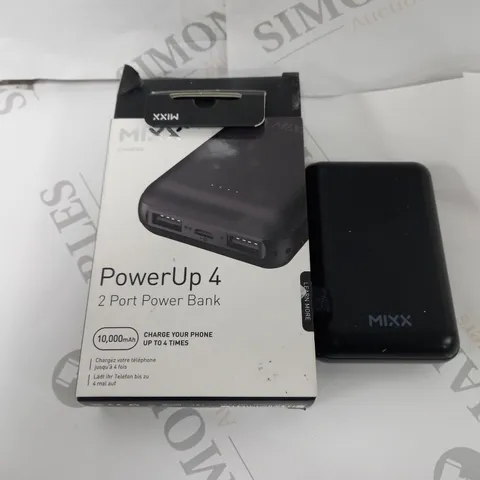 BOXED MIXX POWER UP 4 POWER BANK