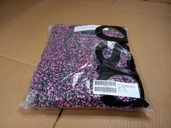 PACKAGED LITTLE MISTRESS PINK/FLORAL MATERNITY DITSY PRINT - SIZE 12
