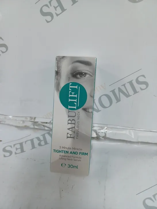 BOXED AND SEALED FABU LIFT TIGHTEN AND FIRM NECK SERUM 