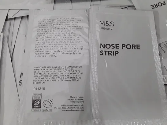 LARGE QUANTITY OF NOSE PORE STRIPS