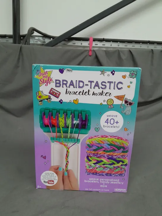 JUST MY STYLE, BRAID-TASTIC BRACELET MAKER