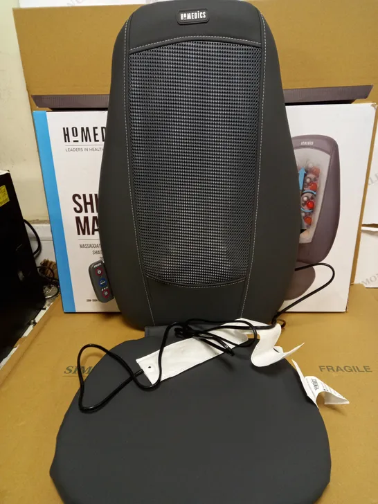 BOXED HOMEDICS SHIATSU BACK MASSAGER