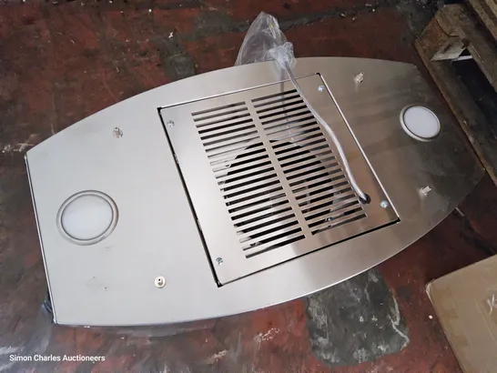 UNBOXED STAINLESS STEEL ISLAND EXTRACTOR 