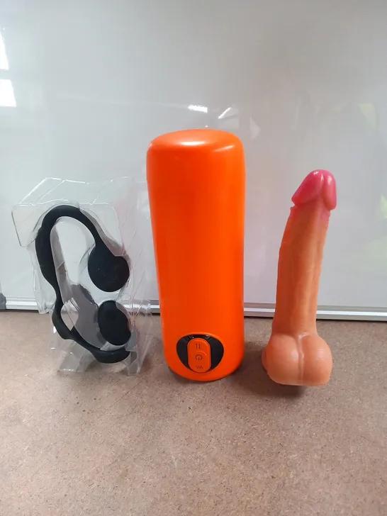 APPROXIMATELY 10 ASSORTED UNBRANDED SEX TOYS