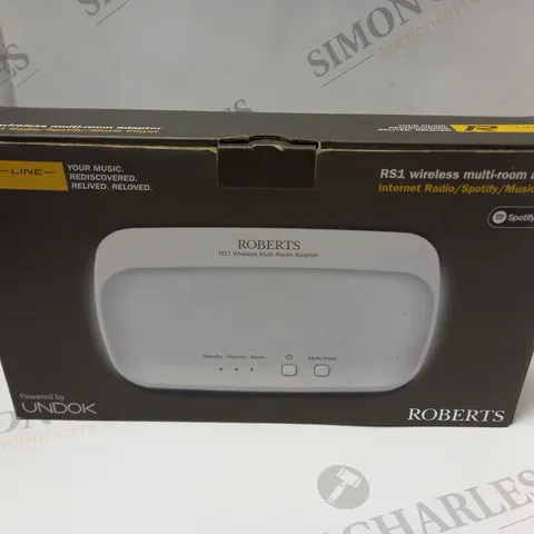 BOXED ROBERTS RS1 WIRELESS MULTIROOM ADAPTER