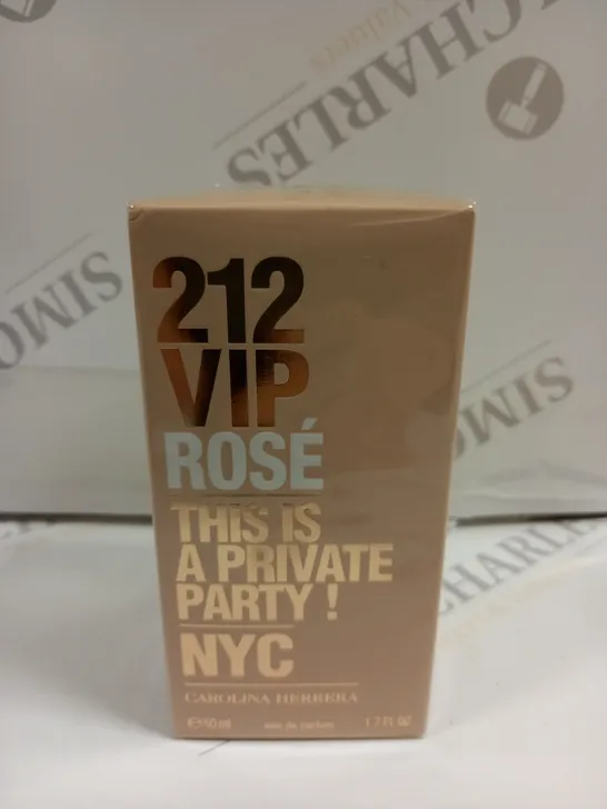 212 VIP ROSE EAU DA PARFUM CAROLINA HERRERA 50ML 