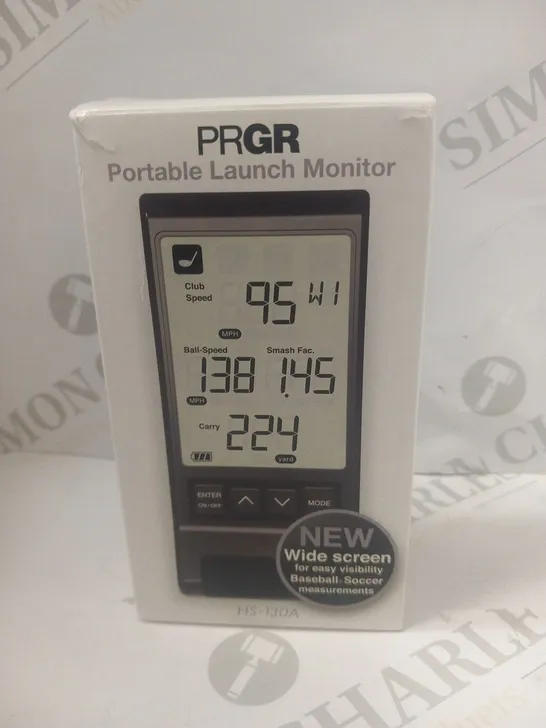 BOXED PRGR PORTABLE LAUNCH MONITOR HS-130A