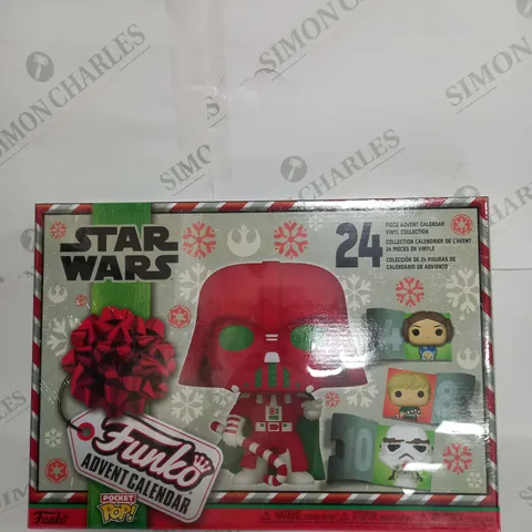 BOXED AND SEALED FUNKO STAR WARS POCKET POP 24 PIECE ADVENT CALENDER