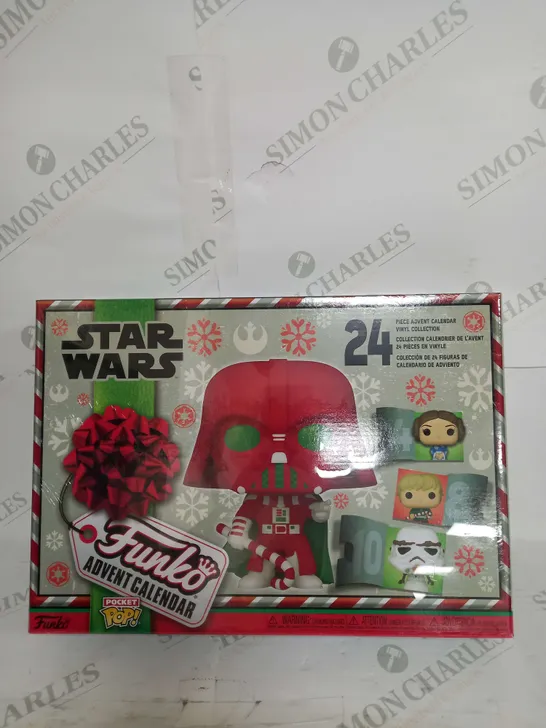 BOXED AND SEALED FUNKO STAR WARS POCKET POP 24 PIECE ADVENT CALENDER