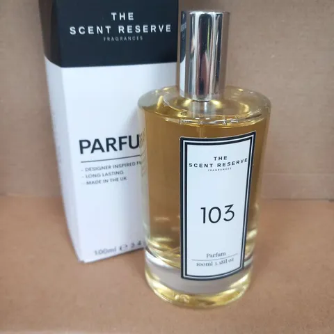 BOXED THE SCENT RESERVE FRAGRANCES PARFUM 100ML 103