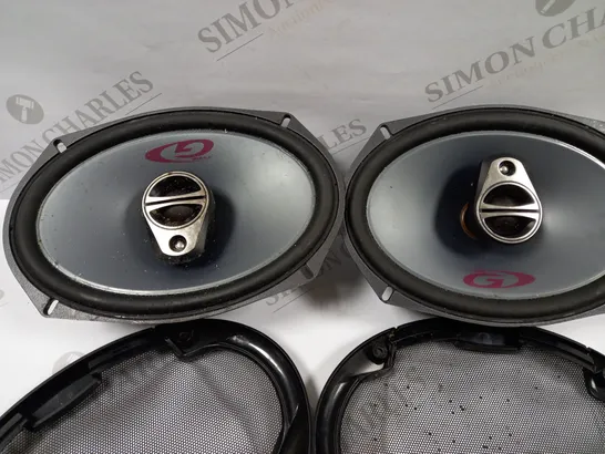 ALPINE ELECTRONICS 6 X 9 COAXIAL 3-WAY SPEAKER