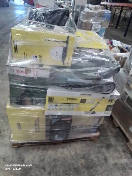 PALLET OF APPROXIMATELY 20 UNPROCESSED RAW RETURN HOUSEHOLD AND ELECTRICAL GOODS TO INCLUDE;