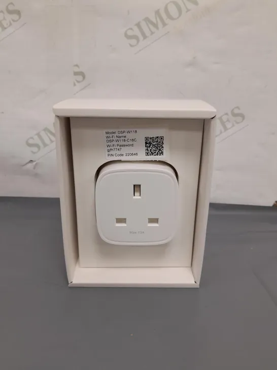 BOXED D-LINK MINI WI-FI SMART PLUG WHITE