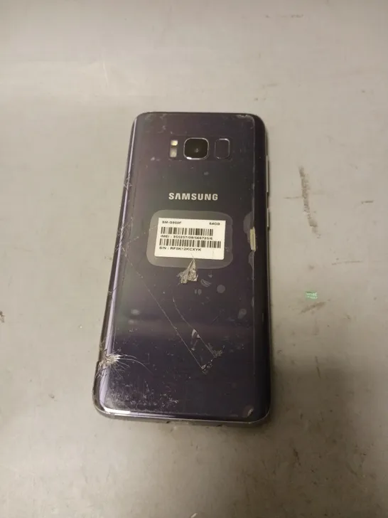 SAMSUNG GALAXY S8 SMARTPHONE IN METALLIC GREY