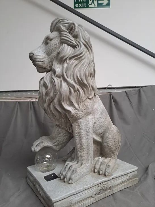 BOXED MY GARDEN STORIES LION SCULPTURE - COLLECTION ONLY