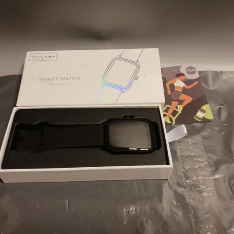 ALEXA SPORTS SMARTWATCH W13 WITH A BLACK STRAP 