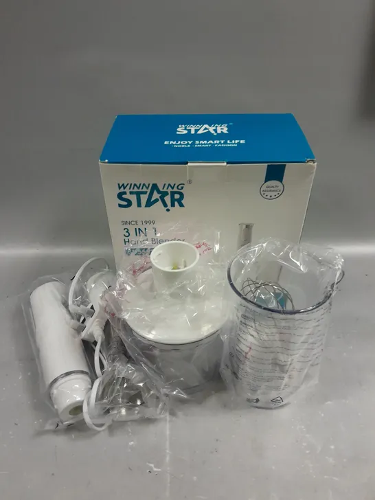 BOXED WINNING STAR ST-5552 HAND BLENDER SET 