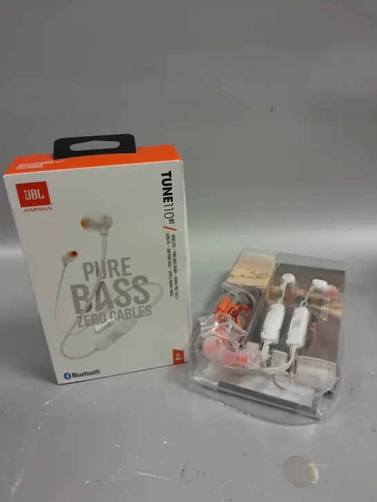 BOXED JBL TUNE 110 PURE BASS WIRELESS EARPHONES 